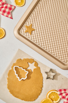 chistmas cookies process