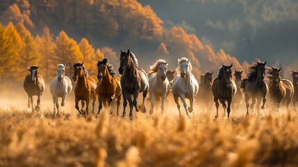 Untamed Beauty The Galloping Herd