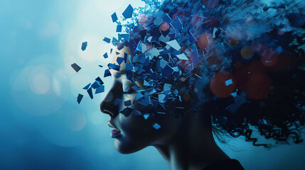 Fragmented Minds: Exploring Mental Health and Emotional Struggles