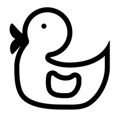 Shoe bag clothing linear black outline icon pack