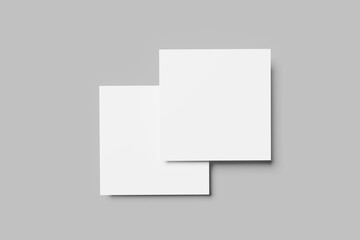 Elegant Square Flyer Mockup