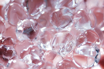 pink and white crystal