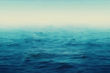 calm blue sea ocean landscape. serenity concept. 