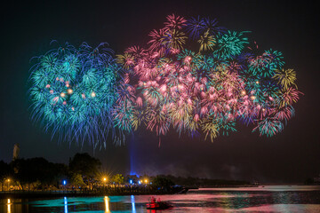 A 30 minutes' celebration fireworks of the Double Tenth National Birthday at Yu Guang Island...