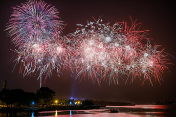 A 30 minutes' celebration fireworks of the Doube Tenth National Birthday at Yu Guang Island besides...