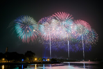 A 30 minutes' celebration fireworks of the Doube Tenth National Birthday at Yu Guang Island besides...