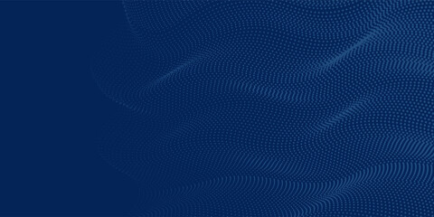 blue texture abstract geometric pattern graphic line brochure vector dots blue modern wavy arts - obrazy, fototapety, plakaty