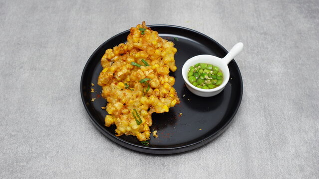 Corn bala bala is a typical Indonesian food