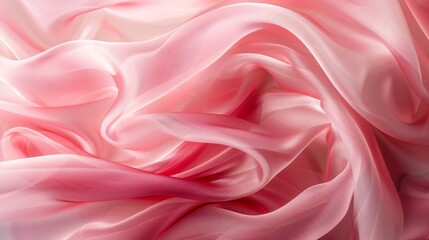 Obraz premium Smooth elegant pink silk or satin texture background