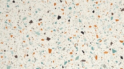 Terrazzo texture, floor and wall pattern. Marble and granite stone abstract background for...