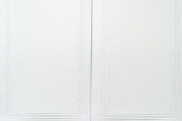 paper background with decorative border (reverse side of formal invitation card)