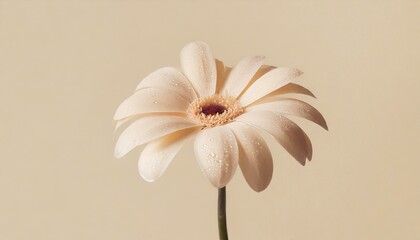 Petalo de flor fondo minimalista