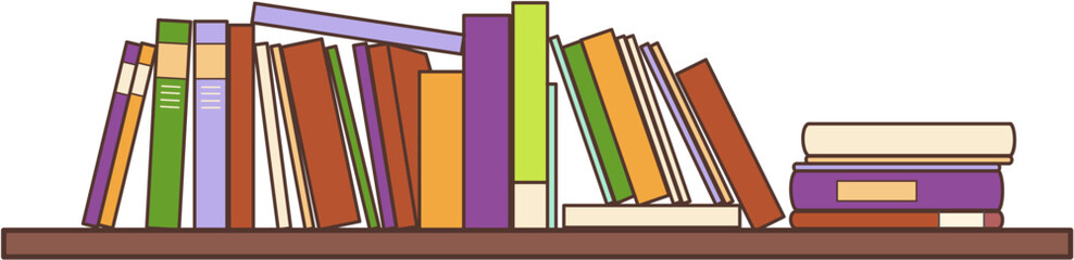 interior books shelf library © ika