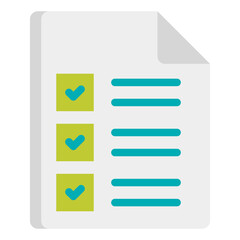 Obraz premium Check List Icon