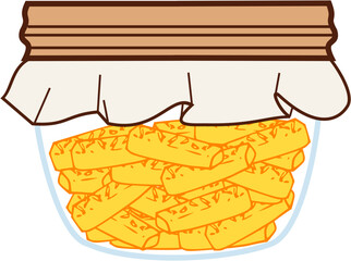 cookies jar snack sweet