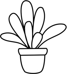 plant gardening tools illustration