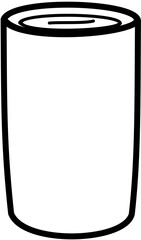 canned piggybank savings coins illustration money 