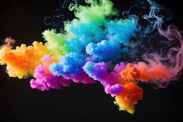 Colorful Clouds - obrazy, fototapety, plakaty