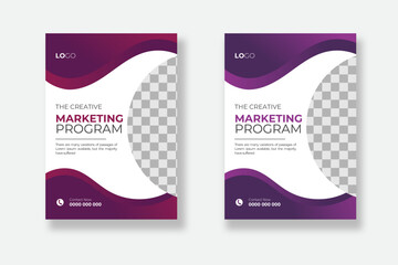  presentation book cover templates  Geometric gradient background. Background  decoration presentation brochure catalog poster book brochure flyer design modern report business flyers poster