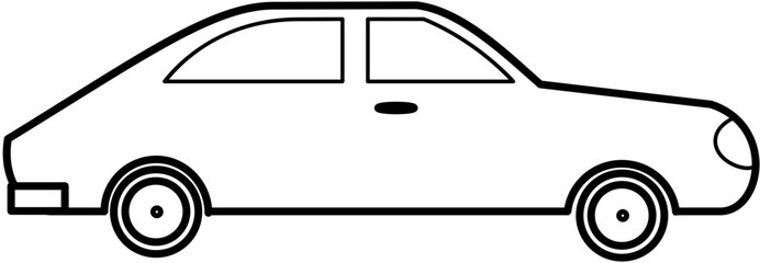 vehicle car on road illustration