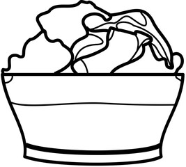 laundry dry cleaning dirty clothes