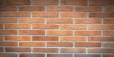 Background of old vintage brick wall. Background and texture