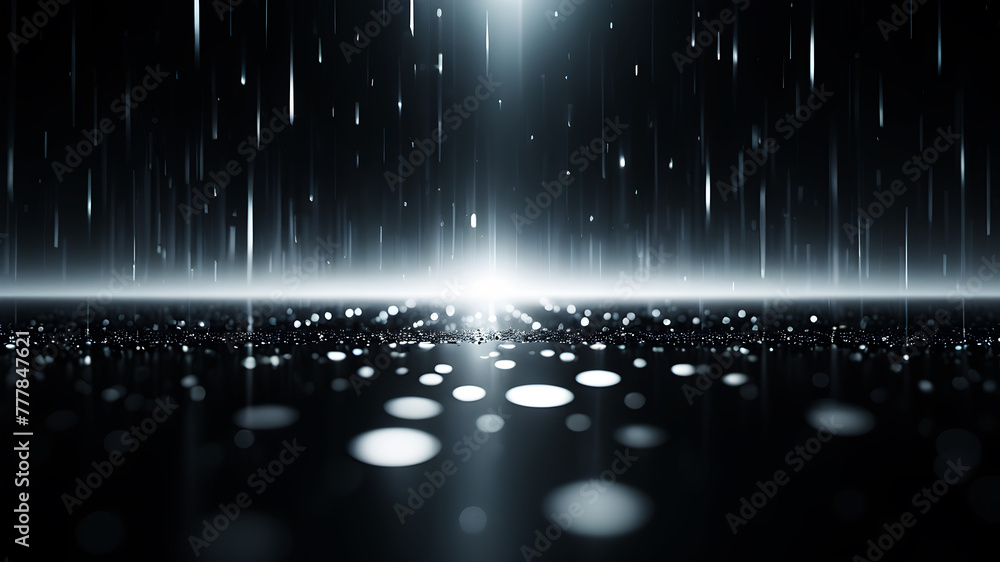 Poster create a minimalist abstract background that explores the interplay of light and shadow, using monoc