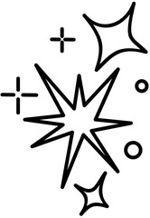 star sparkling lighting