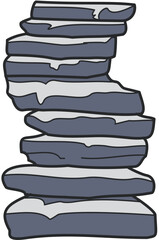 stone walk landscape nature,