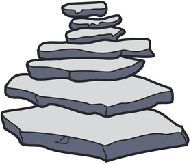 stone walk landscape nature,