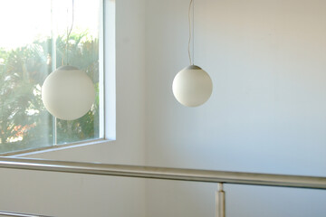 modern living room, design of modern , modern lamp on the wall, white wall lamp in the interior,...