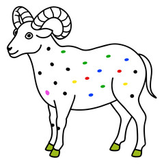 illustration of a sheep
