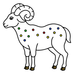 illustration of a sheep