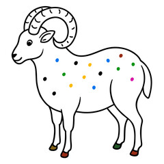 illustration of a sheep