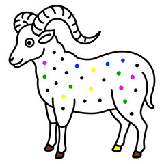 illustration of a sheep