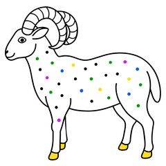 illustration of a sheep