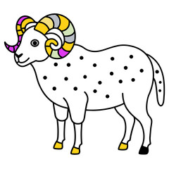 illustration of a sheep