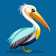 Majestic Pelican: A Vector Illustration