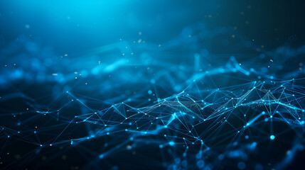 Abstract virtual network background.
