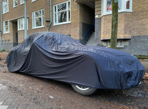 car under cover