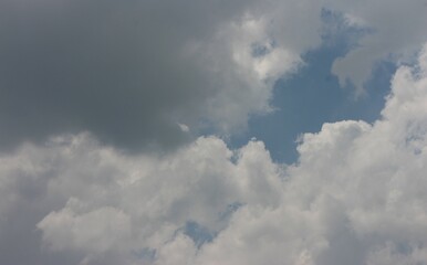 Sky daylight. Natural sky composition. Element of design.