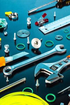Hardware, tools and materials.