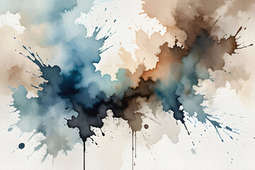 Obraz premium watercolor painting background