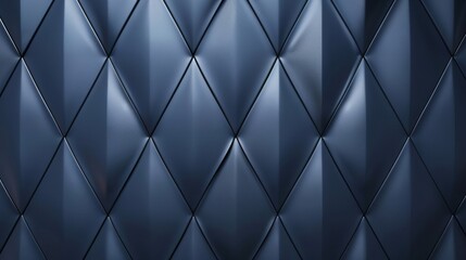 In the next panel elegant curves and sharp angles come together to form a striking diamond motif. The repeating pattern reflects light and shadows creating a sense of movement and . - obrazy, fototapety, plakaty