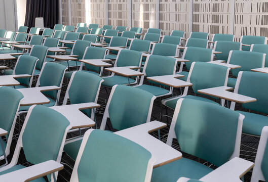 Rows Of Chairs In Conference Room