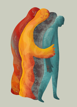 Mental Disorder concept: Schizophrenia or split Personality