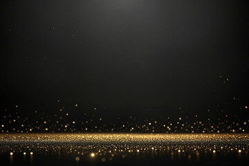 Gold element abstract background