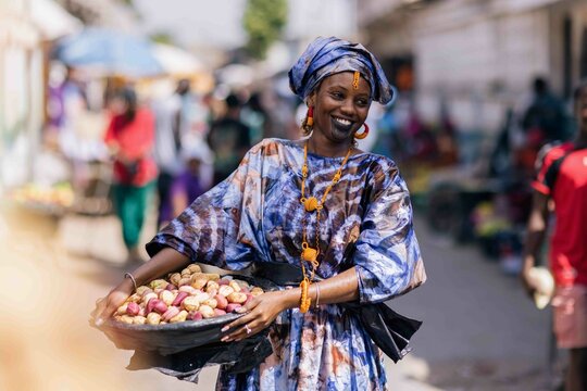 Gambian Fulani woman