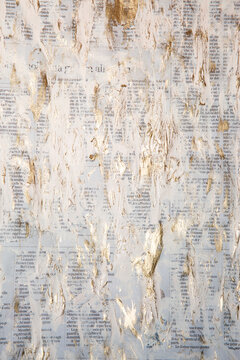 Golden white abstract background