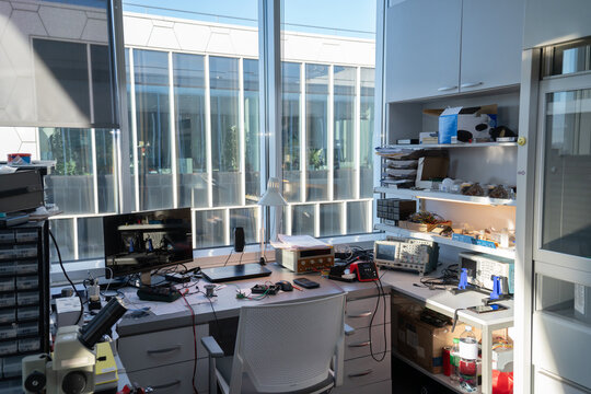 Workplace At Nanostructured Materials And Sensors Laboratory